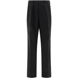 【5のつく日は全商品ポイント4倍】 MAISON MARGIELA メゾン マルジェラ ブラック Black British mohair trousers スーツ メンズ 春夏2024 SI1KA0005S49892900 【関税・送料無料】【ラッピング無料】 vi