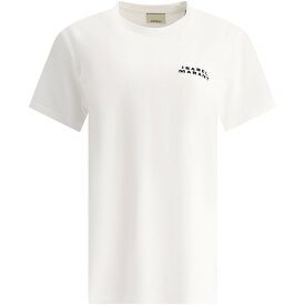 ISABEL MARANT イザベル マラン ホワイト White "Vidal" t-shirt Tシャツ レディース 春夏2024 23ETS0103FAA2N44I20WH 【関税・送料無料】【ラッピング無料】 vi