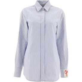 GOLDEN GOOSE ゴールデン グース デラックス ブランド ブルー Light Blue "Batilda Boyfriend" shirt シャツ レディース 秋冬2023 GWP00820P00054880197 【関税・送料無料】【ラッピング無料】 vi