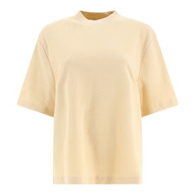 BURBERRY バーバリー ベージュ Beige Cotton Towelling t-shirt Tシャツ レディース 春夏2024 8081314 【関税・送料無料】【ラッピング無料】 vi