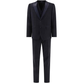DOLCE&GABBANA ドルチェ&ガッバーナ ブルー Blue Three-piece suit スーツ メンズ 春夏2024 GK2WMTGG829B6712 【関税・送料無料】【ラッピング無料】 vi