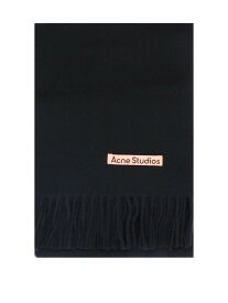 ACNE STUDIOS アクネ ストゥディオズ ブラック Black "Acne Studios" scarf ファッション小物 メンズ 春夏2024 CA0210900 【関税・送料無料】【ラッピング無料】 vi