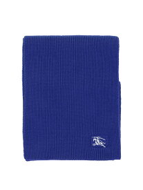 BURBERRY バーバリー ブルー Blue Ribbed cashmere scarf ファッション小物 メンズ 春夏2024 8085770 【関税・送料無料】【ラッピング無料】 vi