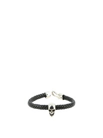 ALEXANDER MCQUEEN アレキサンダー マックイーン ブラック Black "Skull" bracelet ジュエリー メンズ 春夏2024 554602J16KI1000 【関税・送料無料】【ラッピング無料】 vi