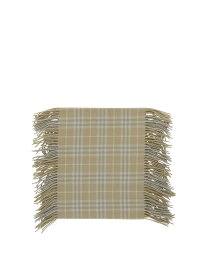 【15,000円以上ご購入で1,000円OFF！】 BURBERRY バーバリー ベージュ Beige Check cashmere fringed scarf ファッション小物 レディース 春夏2024 8079990 【関税・送料無料】【ラッピング無料】 vi