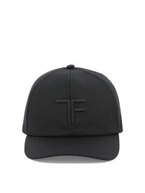 TOM FORD トム フォード ブラック Black Baseball cap with logo 帽子 メンズ 春夏2024 MH003TCN036G1N001 【関税・送料無料】【ラッピング無料】 vi