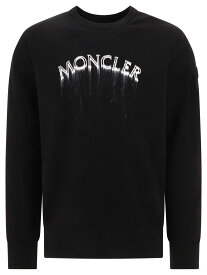 MONCLER モンクレール ブラック Black Logo sweatshirt トレーナー メンズ 春夏2024 8G00004-809KR999 【関税・送料無料】【ラッピング無料】 vi