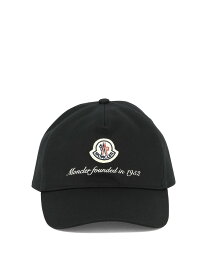 MONCLER モンクレール ブラック Black Gabardine baseball cap 帽子 メンズ 春夏2024 3B00002-0U162999 【関税・送料無料】【ラッピング無料】 vi