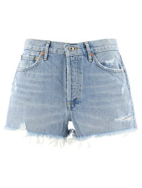 【本日5の付く日ポイント4倍!!】 AGOLDE エーゴールドイー ブルー Light Blue "Parker Vintage Cut Off" shorts ショーツ レディース 春夏2024 A026-811SWAP 【関税・送料無料】【ラッピング無料】 vi