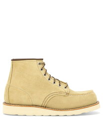 RED WING レッドウィング ベージュ Beige "Classic Moc" lace-up boots ブーツ メンズ 春夏2024 08833D 【関税・送料無料】【ラッピング無料】 vi