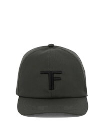 TOM FORD トム フォード グレー Grey Baseball cap with logo 帽子 メンズ 春夏2024 MH003TCN036G1G007 【関税・送料無料】【ラッピング無料】 vi