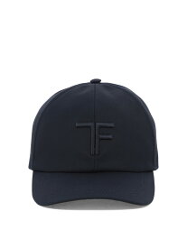 TOM FORD トム フォード ブルー Blue Baseball cap with logo 帽子 メンズ 春夏2024 MH003TCN036G1L023 【関税・送料無料】【ラッピング無料】 vi