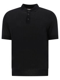 BRUNELLO CUCINELLI ブルネロ クチネリ ブラック Black Polo shirt in cotton and linen blend トップス メンズ 春夏2024 MSE804805C101 【関税・送料無料】【ラッピング無料】 vi