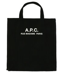 A.P.C. アーペーセー ブラック Black "Recuperation" shopping bag バッグ メンズ 春夏2024 CODBM-H61318LZZ 【関税・送料無料】【ラッピング無料】 vi