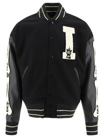 KAPITAL キャピタル ブラック Black "I-Five" varsity bomber jacket ジャケット メンズ 春夏2024 EK-1309BLK 【関税・送料無料】【ラッピング無料】 vi