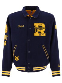 POLO RALPH LAUREN ポロ ラルフ ローレン ブルー Blue Reversible bomber jacket ジャケット メンズ 春夏2024 710928568001INK/BASIC GOLD 【関税・送料無料】【ラッピング無料】 vi