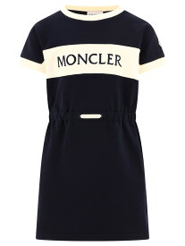 MONCLER モンクレール ブルー Blue Dress with logo ドレス ガールズ 春夏2024 8I00005-809AGF70 【関税・送料無料】【ラッピング無料】 vi