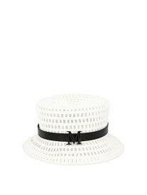 MAX MARA マックス マーラ ホワイト White Mesh cloche hat 帽子 レディース 春夏2024 2414571022600UCCIO004 【関税・送料無料】【ラッピング無料】 vi