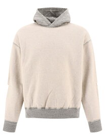 KAPITAL キャピタル ベージュ Beige Reversible "Elbow Rip" hoodie トレーナー メンズ 春夏2024 EK-1536NAG 【関税・送料無料】【ラッピング無料】 vi