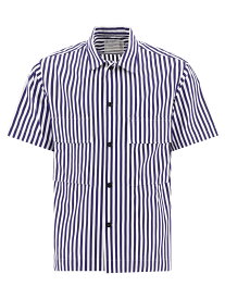 SACAI サカイ ブルー Blue "Thomas Mason" shirt シャツ メンズ 春夏2024 24-03365M222 【関税・送料無料】【ラッピング無料】 vi