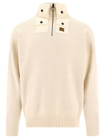 KAPITAL キャピタル ベージュ Beige "8G" half-zip sweater ニットウェア メンズ 春夏2024 K2311KN155NAT 【関税・送料無料】【ラッピング無料】 vi