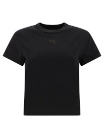 ALEXANDER WANG アレキサンダーワン ブラック Black "Puff Logo" t-shirt Tシャツ レディース 春夏2024 4CC3221358001 【関税・送料無料】【ラッピング無料】 vi
