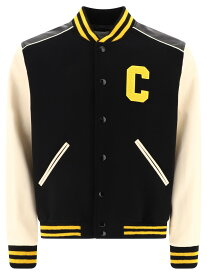CELINE セリーヌ ブラック Black Bomber jacket with leather applications ジャケット メンズ 春夏2024 2V56D896C39NJ 【関税・送料無料】【ラッピング無料】 vi
