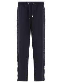 【本日5の付く日ポイント4倍!!】 MONCLER モンクレール ブルー Blue Sport trousers with side bands パンツ メンズ 春夏2024 2A00005-597FV77D 【関税・送料無料】【ラッピング無料】 vi