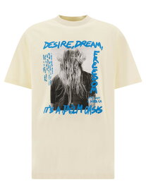 PALM ANGELS パーム エンジェルス ホワイト White "Palm Oasis" t-shirt Tシャツ メンズ 春夏2024 PMAA072S24JER0050340 【関税・送料無料】【ラッピング無料】 vi