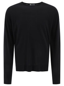 JOHN SMEDLEY ジョンスメドレー ブラック Black "Marcus" sweater ニットウェア メンズ 春夏2024 MARCUSBLACK 【関税・送料無料】【ラッピング無料】 vi