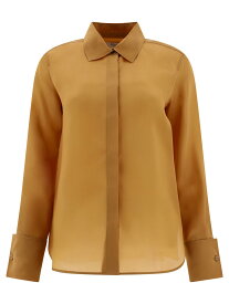 MAX MARA マックス マーラ ベージュ Beige "Nola" silk organza shirt シャツ レディース 春夏2024 2411111023600NOLA004 【関税・送料無料】【ラッピング無料】 vi