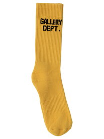 GALLERY DEPT ギャラリーデプト イエロー Yellow "Crew" socks ソックス メンズ 春夏2024 CS-9045YLLW 【関税・送料無料】【ラッピング無料】 vi