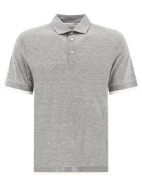 【15,000円以上ご購入で1,000円OFF！】 BRUNELLO CUCINELLI ブルネロ クチネリ グレー Grey "Faux Layering" polo shirt トップス メンズ 春夏2024 MD8213966CNZ17 【関税・送料無料】【ラッピング無料】 vi