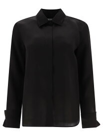 MAX MARA マックス マーラ ブラック Black "Nola" silk organza shirt シャツ レディース 春夏2024 2411111023600NOLA003 【関税・送料無料】【ラッピング無料】 vi