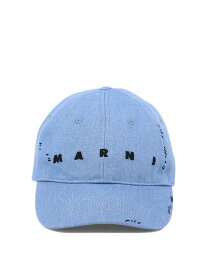 MARNI マルニ ブルー Light Blue Embroidered cap 帽子 メンズ 春夏2024 CLZC0108S2UTC34200B52 【関税・送料無料】【ラッピング無料】 vi