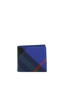 BURBERRY バーバリー ブルー Blue Check bifold wallet 財布 メンズ 春夏2024 8089610 【関税・送料無料】【ラッピング無料】 vi