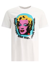 【15,000円以上1,000円OFF!!】 COMME DES GARCONS コム デ ギャルソン ホワイト White "Andy Warhol" t-shirt Tシャツ メンズ 春夏2024 FM-T005-S242 WHITE 【関税・送料無料】【ラッピング無料】 vi