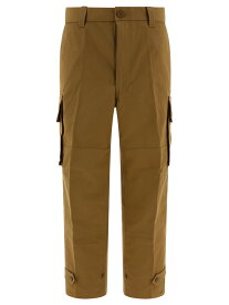 COMME DES GARCONS HOMME コム・デ・ギャルソン・オム ベージュ Beige Cargo trousers in herringbone cotton パンツ メンズ 春夏2024 HM-P016-S243 BEIGE 【関税・送料無料】【ラッピング無料】 vi