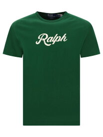 POLO RALPH LAUREN ポロ ラルフ ローレン グリーン Green "Ralph" t-shirt Tシャツ メンズ 春夏2024 710936401003NEW FOREST 【関税・送料無料】【ラッピング無料】 vi