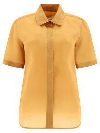 MAX MARA マックス マーラ ベージュ Beige "Acanto" organza shirt with logo シャツ レディース 春夏2024 2411111133600ACANTO123004 【関税・送料無料】【ラッピング無料】 vi