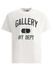 【毎月1日はエントリーでポイント3倍！】 GALLERY DEPT ギャラリーデプト ホワイト White "Art Dept." t-shirt Tシャツ メンズ 春夏2024 AD-1030WHTE 【関税・送料無料】【ラッピング無料】 vi