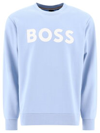 HUGO BOSS ヒューゴボス ブルー Light Blue "Soleri" sweatshirt トレーナー メンズ 春夏2024 50496642450 【関税・送料無料】【ラッピング無料】 vi