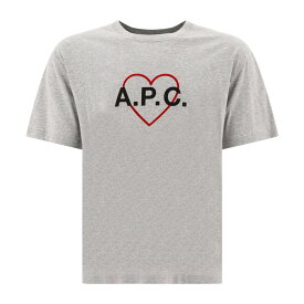A.P.C. アーペーセー グレー Grey "Billy" t-shirt Tシャツ メンズ 秋冬2023 COEIO-M26118PLA 【関税・送料無料】【ラッピング無料】 vi