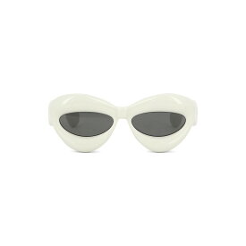 LOEWE ロエベ ホワイト White Inflated cateye sunglasses サングラス・メガネ レディース 秋冬2023 LW40097I5520A 【関税・送料無料】【ラッピング無料】 vi
