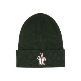 MONCLER GRENOBLE モンクレール グルーノーブス グリーン Green Tricot beanie 帽子 メンズ 秋冬2023 3B10000-09974826 【関税・送料無料】【ラッピング無料】 vi