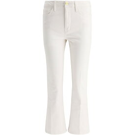 FRAME フレーム ホワイト White "Le Crop Mini Boot" jeans パンツ レディース LCMB790BLANC 【関税・送料無料】【ラッピング無料】 vi