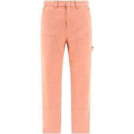 STUSSY ステューシー ピンク Pink "Canvas Work" trousers パンツ メンズ 春夏2024 116496SALM 【関税・送料無料】【ラッピング無料】 vi