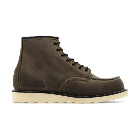 RED WING レッドウィング グレー Grey "Classic Moc Toe" lace-up boots ブーツ メンズ 春夏2024 08863D 【関税・送料無料】【ラッピング無料】 vi