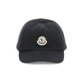 MONCLER モンクレール ブラック Black Logo cap 帽子 メンズ 秋冬2023 3B00010-80448778 【関税・送料無料】【ラッピング無料】 vi