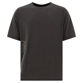 ARC'TERYX アークテリクス ブラック Black "Cormac" t-shirt Tシャツ メンズ 秋冬2023 X000006704CORMAC DOWNWORDBLACK HEATHER 【関税・送料無料】【ラッピング無料】 vi